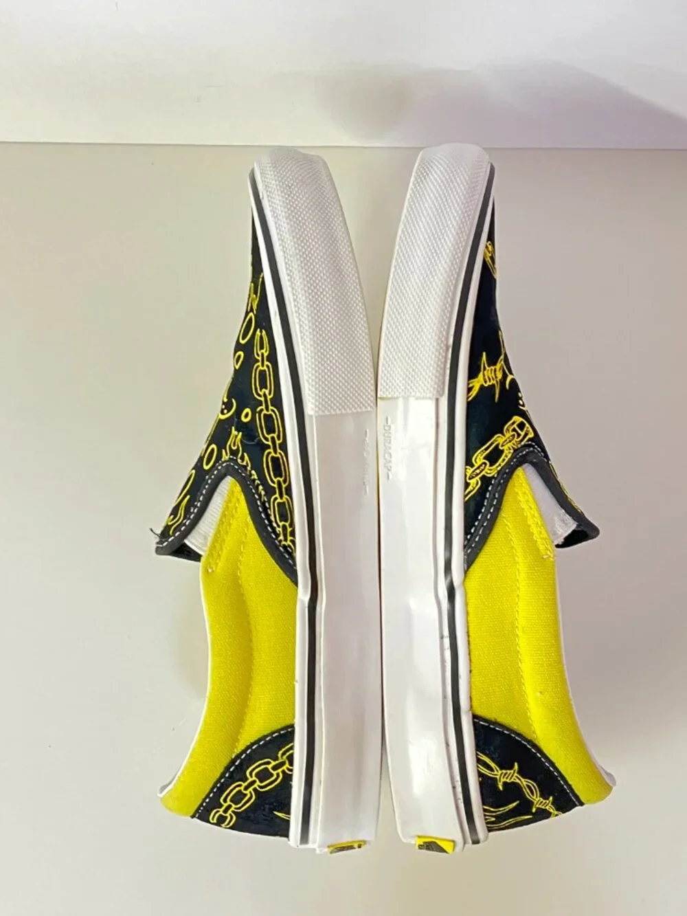 Vans Sneakers SpongeBob Ltd Edition Skate Slip-On Black Yellow Men’s 7
